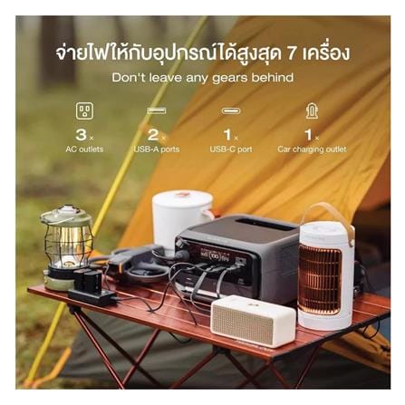 POWER BOX ECOFLOW RIVER 3 PLUS 600 วัตต์ สีดำ_10
