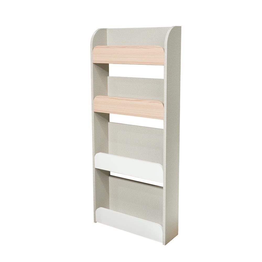 ชั้นวางหนังสือเด็ก FURDINI TORI 50 ซม. สี PINE OAK/ขาว