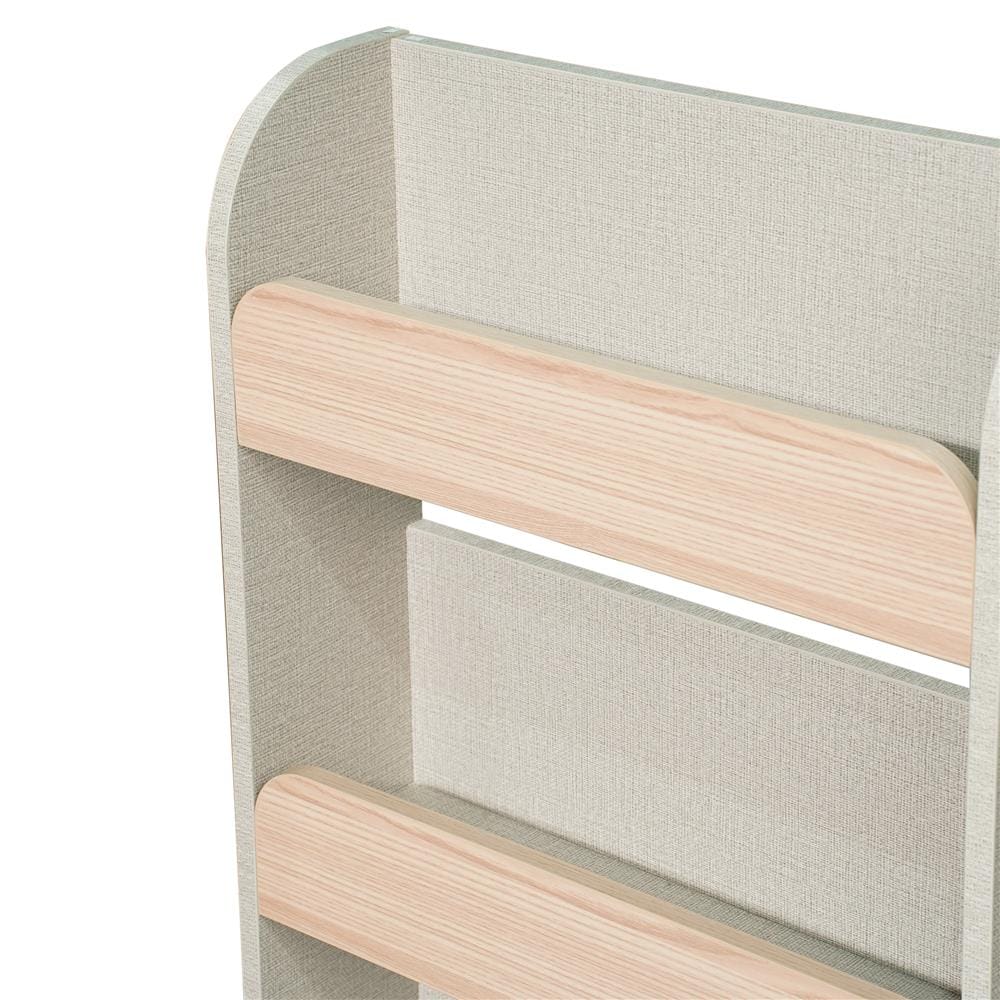 ชั้นวางหนังสือเด็ก FURDINI TORI 50 ซม. สี PINE OAK/ขาว