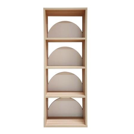 ชั้นวางของโล่ง 5 ชั้น FURDINI DEMI 60 ซม. สี PINE OAK/ขาว_2