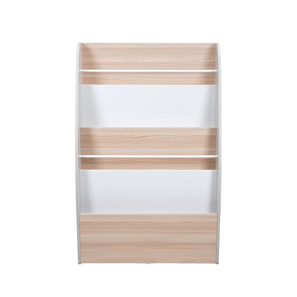ชั้นวางหนังสือเด็ก FURDINI TORI 80 ซม. สี PINE OAK/ขาว