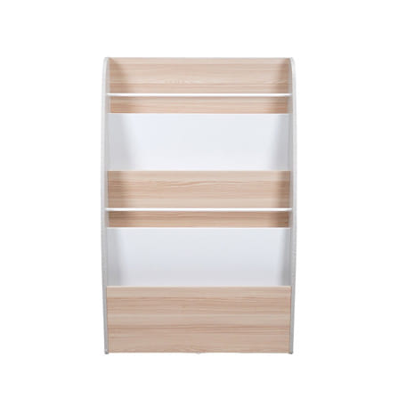 ชั้นวางหนังสือเด็ก FURDINI TORI 80 ซม. สี PINE OAK/ขาว_2