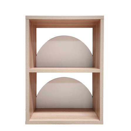 ชั้นวางของโล่ง 3 ชั้น FURDINI DEMI 60 ซม. สี PINE OAK/ขาว_2