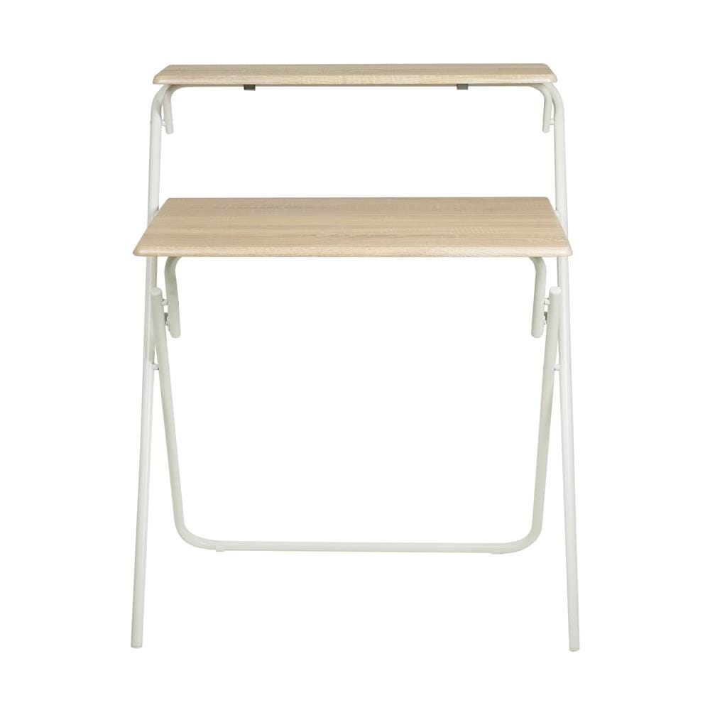 โต๊ะพับ FURDINI MEGAN MDF 80.5 ซม. สีโอ๊ค/ขาว