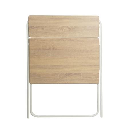 โต๊ะพับ FURDINI MEGAN MDF 80.5 ซม. สีโอ๊ค/ขาว_4