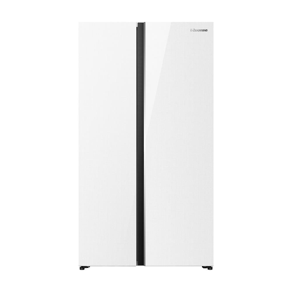 ตู้เย็น SIDE BY SIDE HISENSE RS708N4TWU 19.8 คิว กระจกขาว