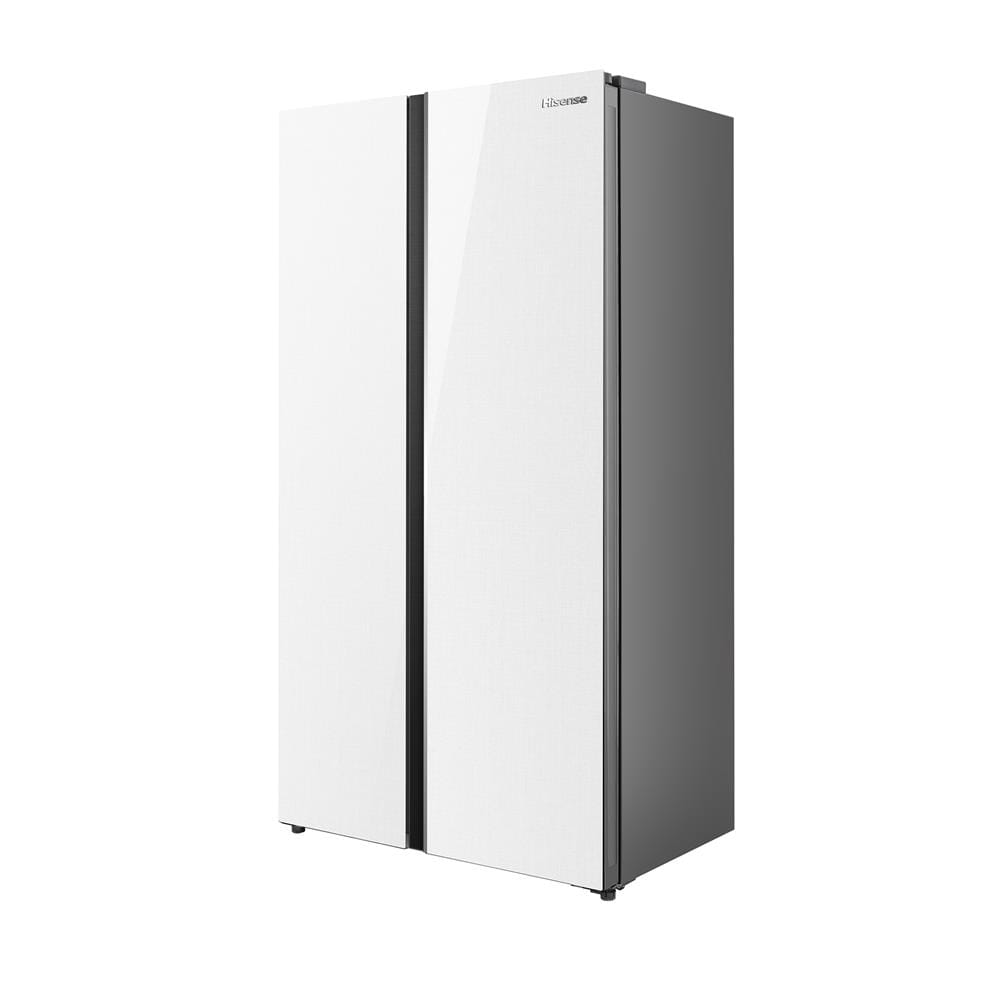 ตู้เย็น SIDE BY SIDE HISENSE RS708N4TWU 19.8 คิว กระจกขาว