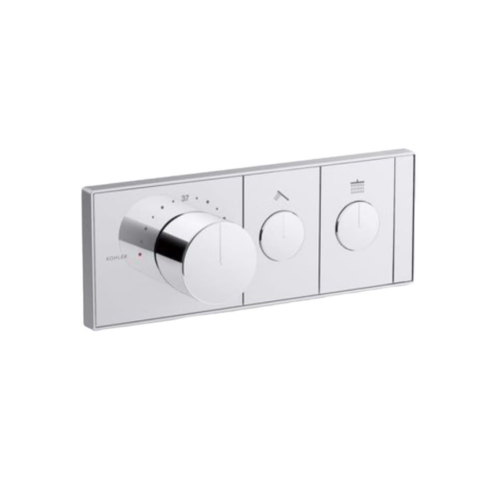 ฝาครอบวาล์วฝังกำแพงผสม KOHLER K-26346T-9-CP สีโครม