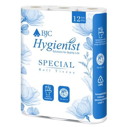 กระดาษชำระ BJC HYGIENIST SPECIAL (แพ็ก 12 ม้วน)_0