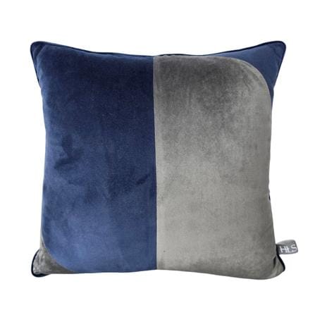 หมอนอิง HOME LIVING STYLE HELIO 18X18 นิ้ว สีน้ำเงิน/เทา_0