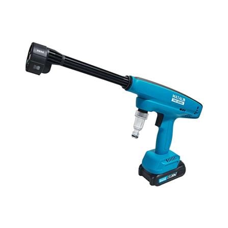เครื่องฉีดน้ำไร้สาย (พร้อมแบตเตอรี่และแท่นชาร์จ) MATALL PRO M006 15 บาร์ 20 โวลต์_0