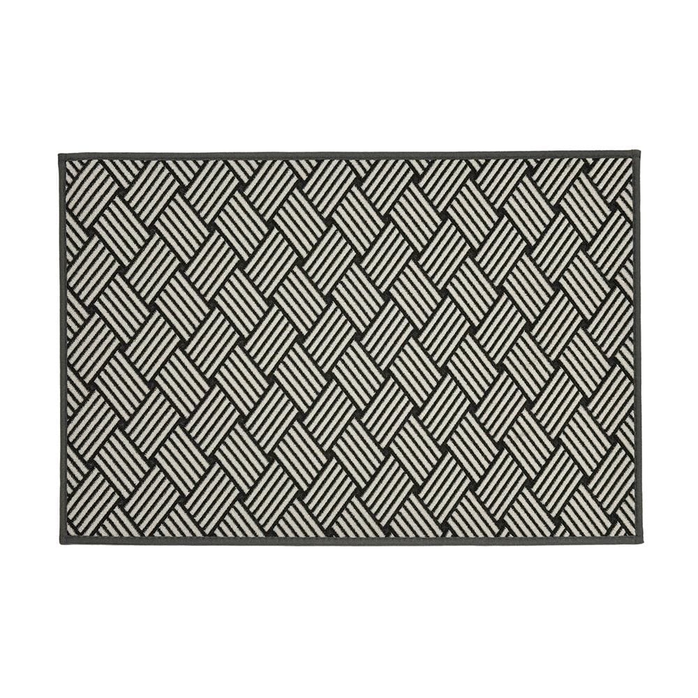 พรม HOME LIVING STYLE HEXTER 45X70ซม. สีเทาเข้ม