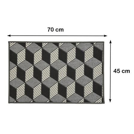 พรม HOME LIVING STYLE BRIXTON 45X70 ซม. สีเทาเข้ม_7
