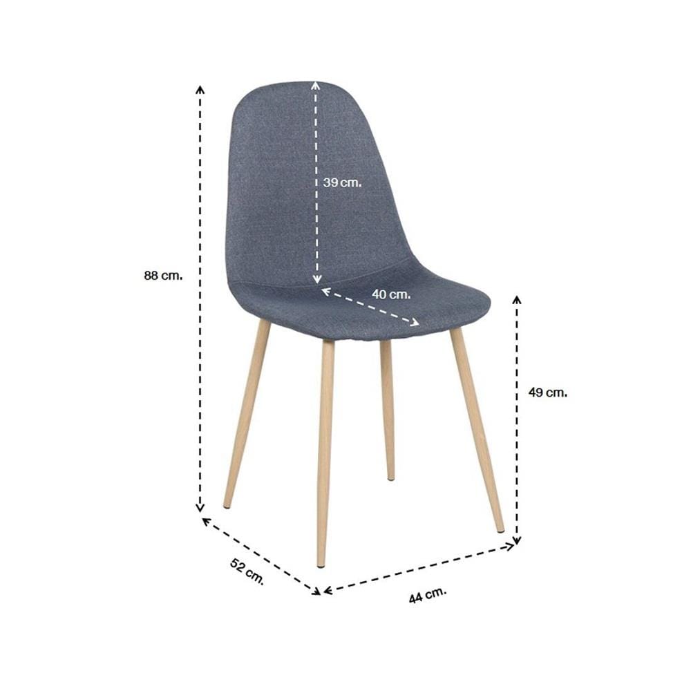 ชุดโต๊ะทานข้าว 4 ที่นั่ง SB FURNITURE JANORA-A80&LASTA 59062987 สีขาว