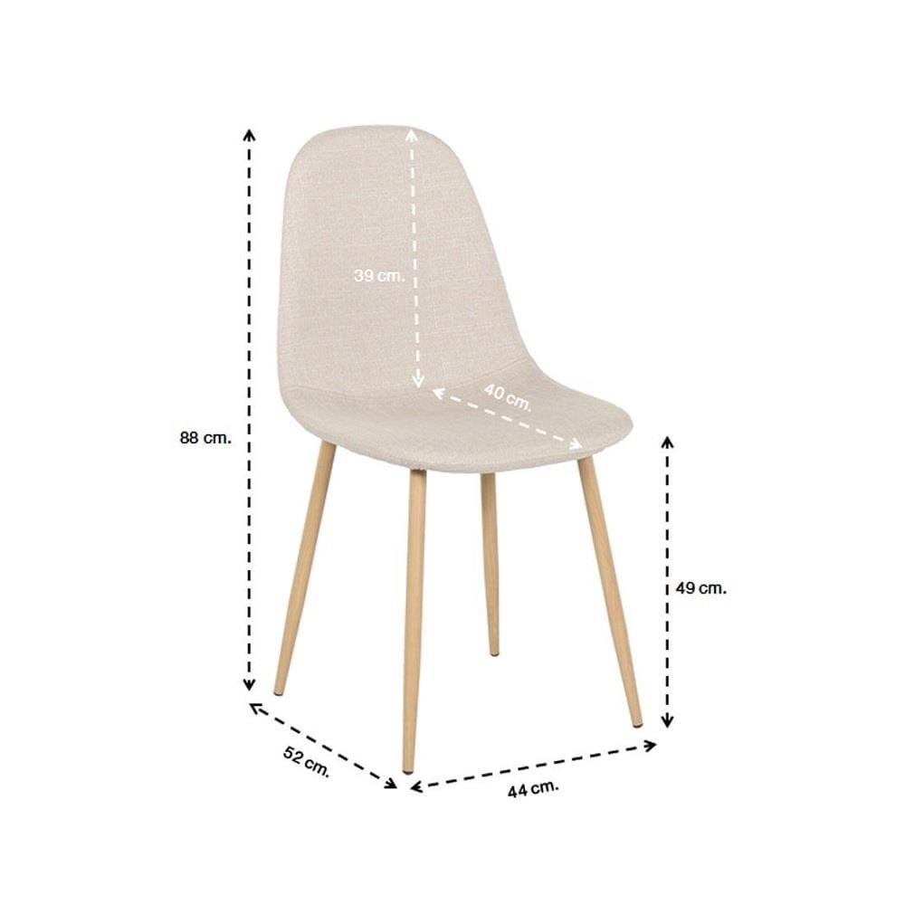 ชุดโต๊ะทานข้าว 4 ที่นั่ง SB FURNITURE BORIM120&LASTA 59062956 สีขาว