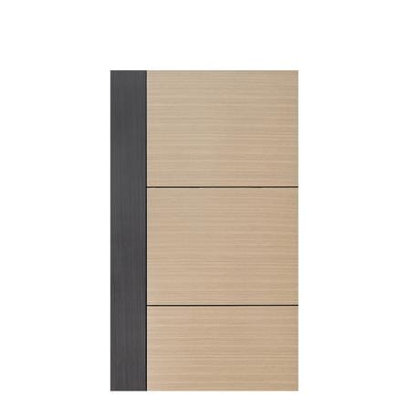 ประตูภายใน HDF ไม่เจาะลูกบิด ECO-DOOR B50 80x200 ซม. สีครีม_2