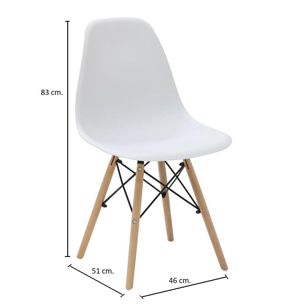 ชุดโต๊ะทานข้าว 2 ที่นั่ง SB FURNITURE JANORA-A80&JOTO 59062964 สีขาว