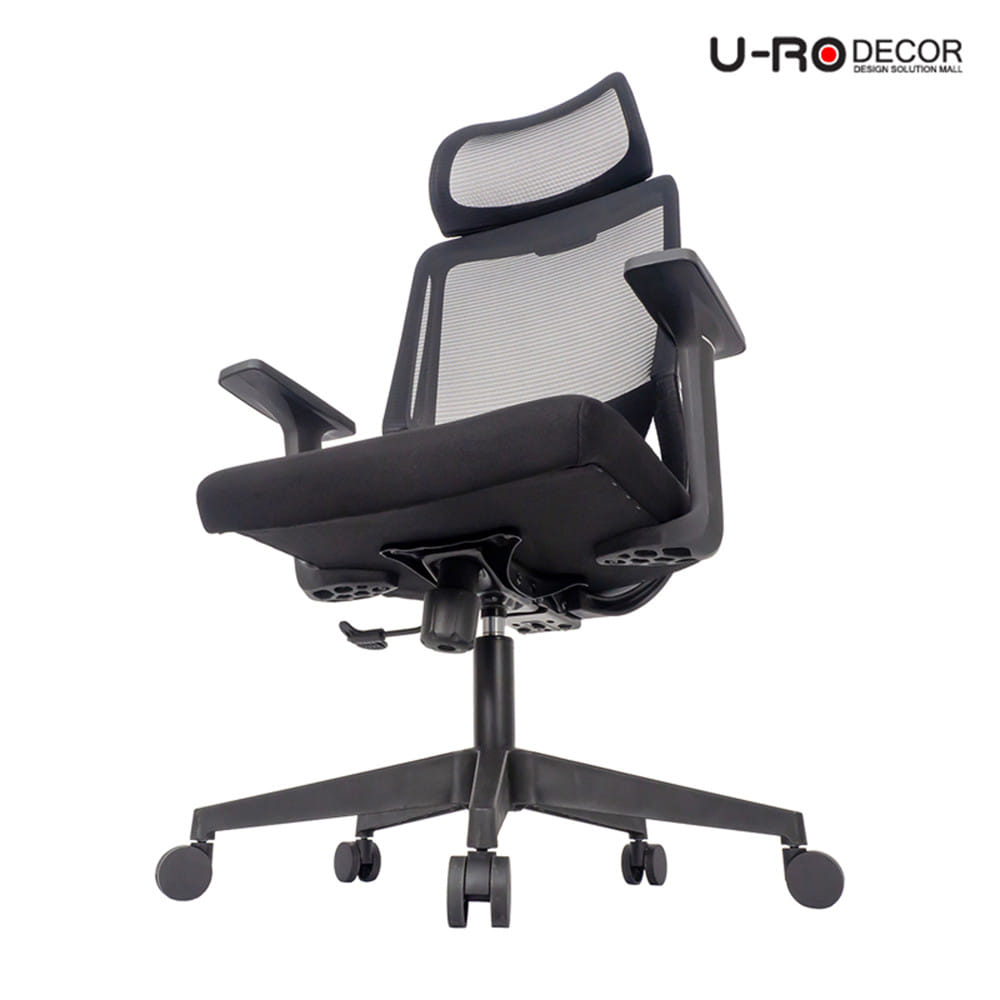 เก้าอี้สำนักงาน U-RO DECOR JAYLEN สีดำ