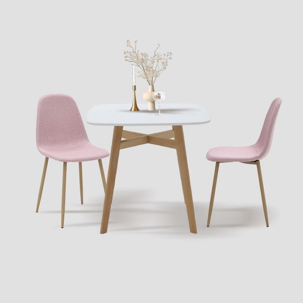 ชุดโต๊ะทานข้าว 2 ที่นั่ง SB FURNITURE JANORA-A80&LASTA 59062968 สีขาว