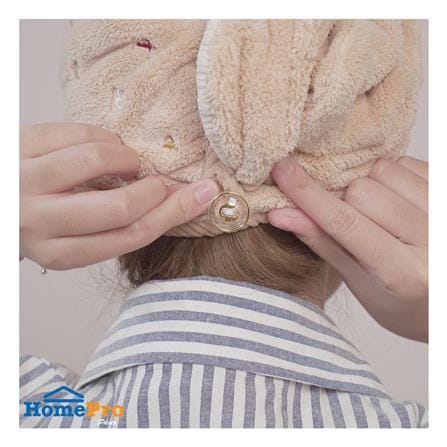 ผ้าคลุมผม SNAZZ WRAP สี BROWN_6