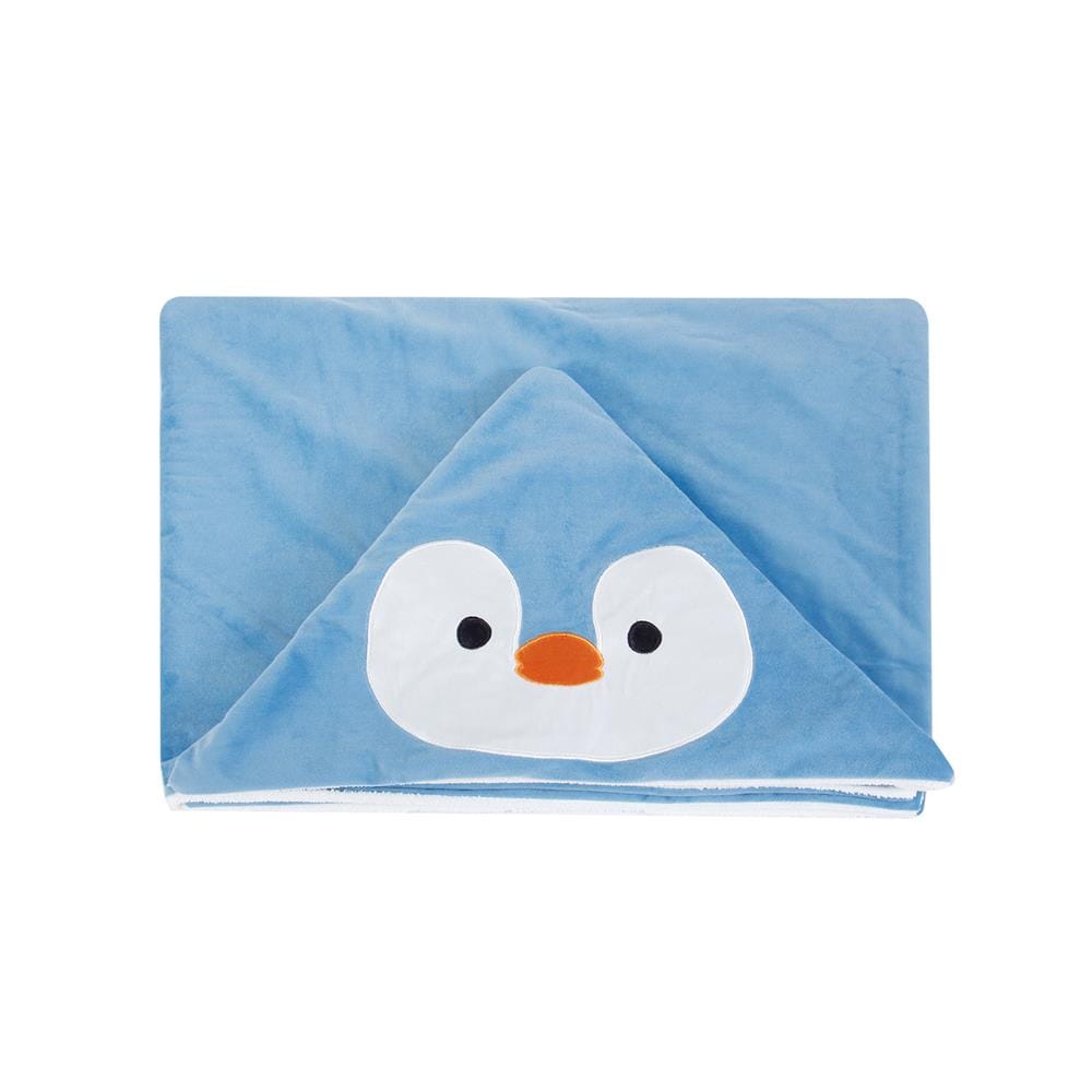 ผ้าขนหนู SNAZZ HOOD LITTLE-B 27x54 นิ้ว สี BLUE