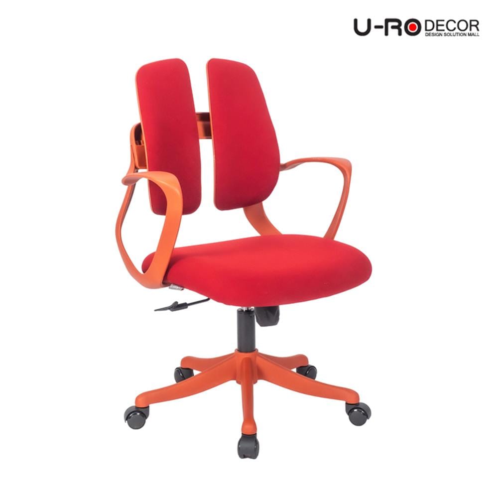 เก้าอี้สำนักงาน U-RODECOR VICTOR สีแดง