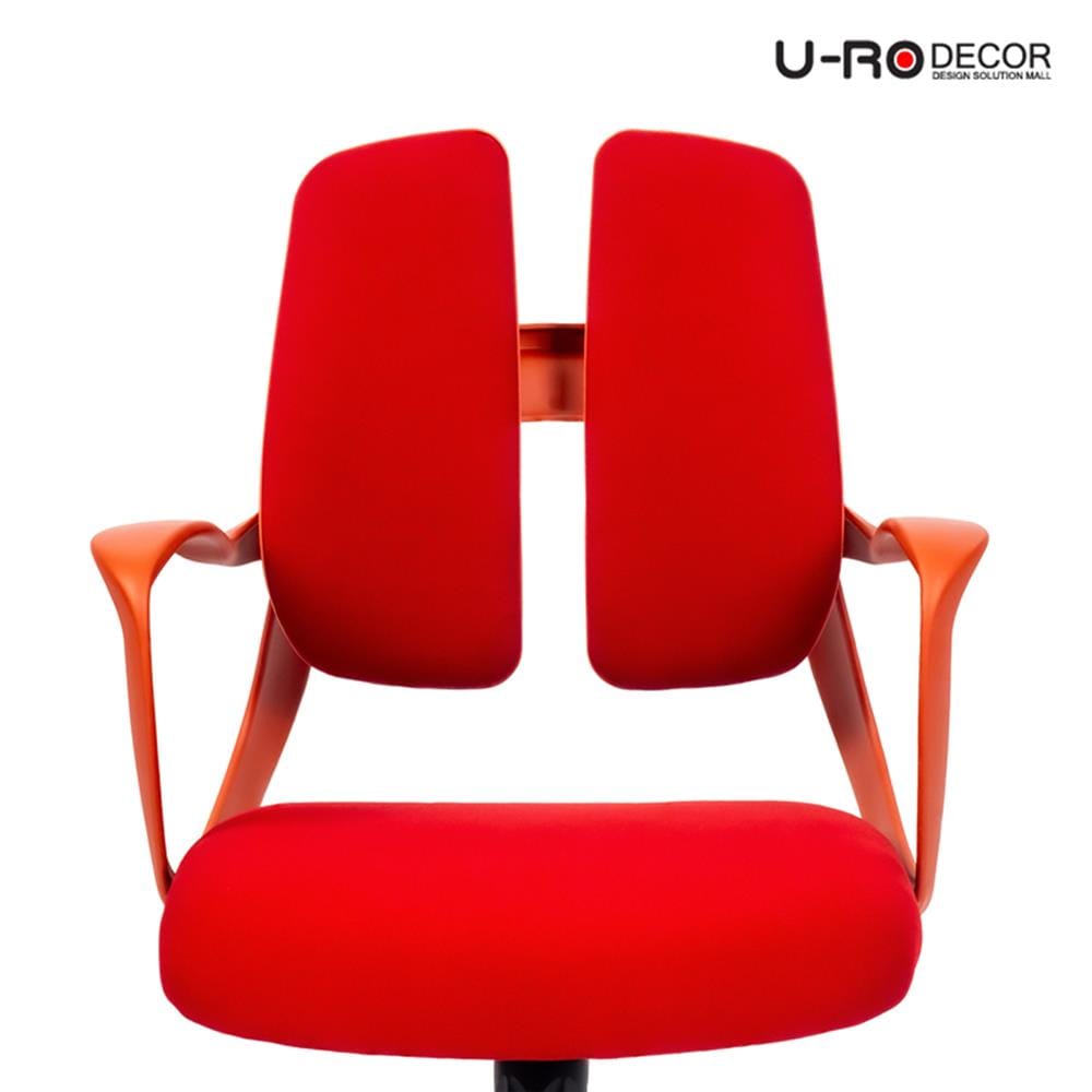 เก้าอี้สำนักงาน U-RODECOR VICTOR สีแดง