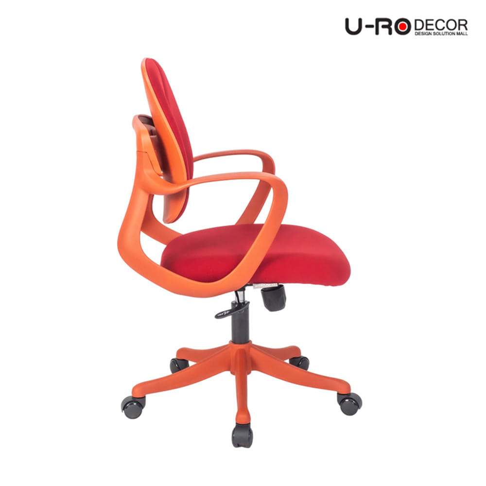 เก้าอี้สำนักงาน U-RO DECOR VICTOR สีแดง