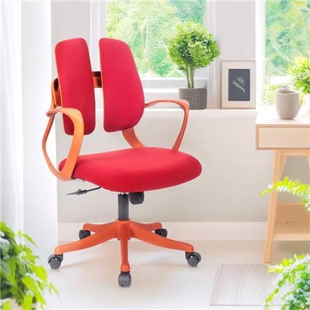 เก้าอี้สำนักงาน U-RODECOR VICTOR สีแดง_11