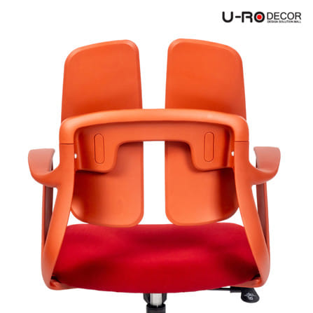 เก้าอี้สำนักงาน U-RO DECOR VICTOR สีแดง_10