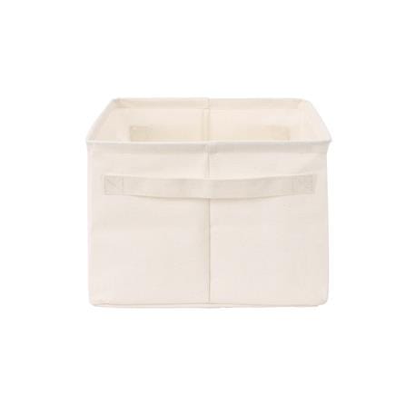 ถังผ้าเหลี่ยมเตี้ย PLIM SIMPLE SIZE L สีครีม_1