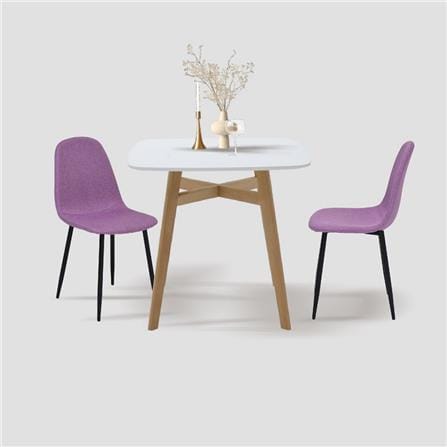 ชุดโต๊ะทานข้าว 2 ที่นั่ง SB FURNITURE JANORA&LALADA 59062978 สีขาว_5