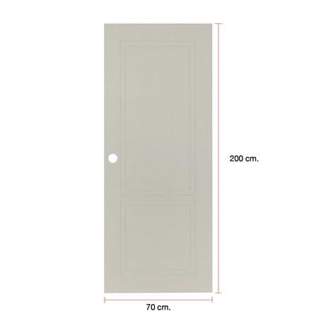 ประตูภายนอก UPVC MODERNWOOD MWN025 70x200 ซม. สีเบจ_4