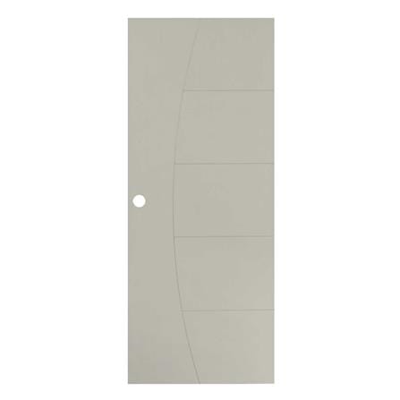 ประตูภายนอก UPVC MODERNWOOD MWN024 90x200 ซม. สีเบจ_0