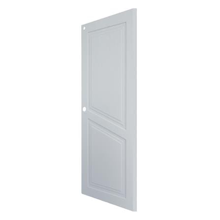 ประตูภายนอก UPVC MODERNWOOD NEO CLASSIC 90x200 ซม. สีเทา_1