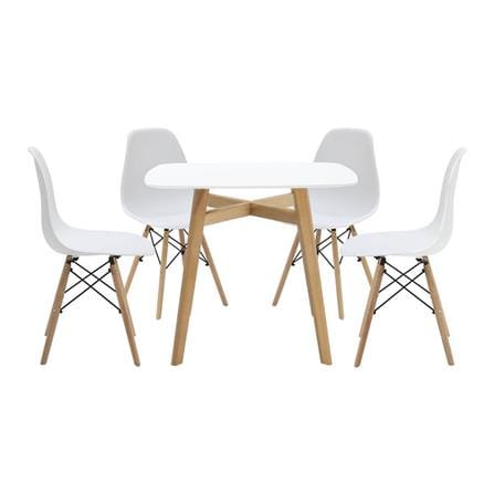 ชุดโต๊ะทานข้าว 2 ที่นั่ง SB FURNITURE JANORA&JOTO 59062981 สีขาว_0