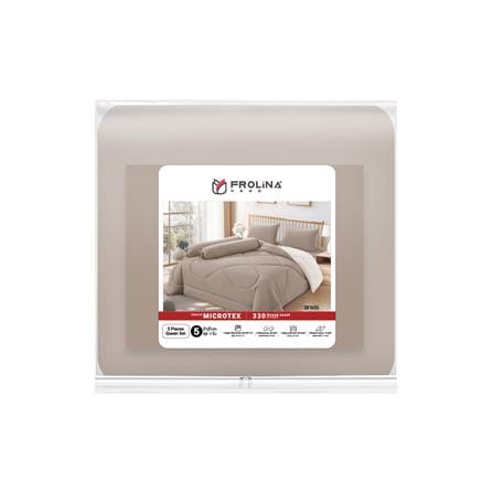 ชุดผ้าปูที่นอน 5 ฟุต (ชุด 6 ชิ้น) FROLINA MICROTEX SF035_3