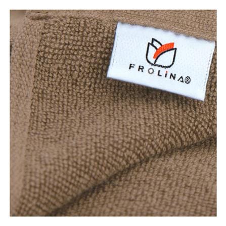 ผ้าขนหนู FROLINA GRACE 27x54 นิ้ว สี BROWN_2