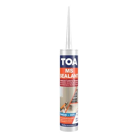 ยาแนวโพลีเมอร์อุดรอย TOA 310 มล. สีขาว