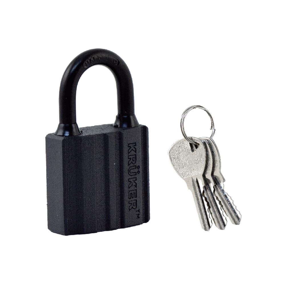 กุญแจ KRUKER KK-9397 32 มม. สีดำ