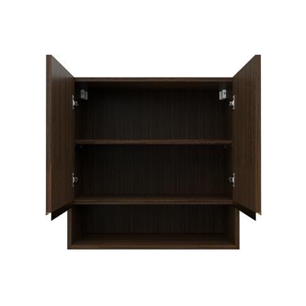 ตู้แขวนคู่ D2 JUPITER JUVENTAS 80x80 ซม. สี DARK TEAK_2