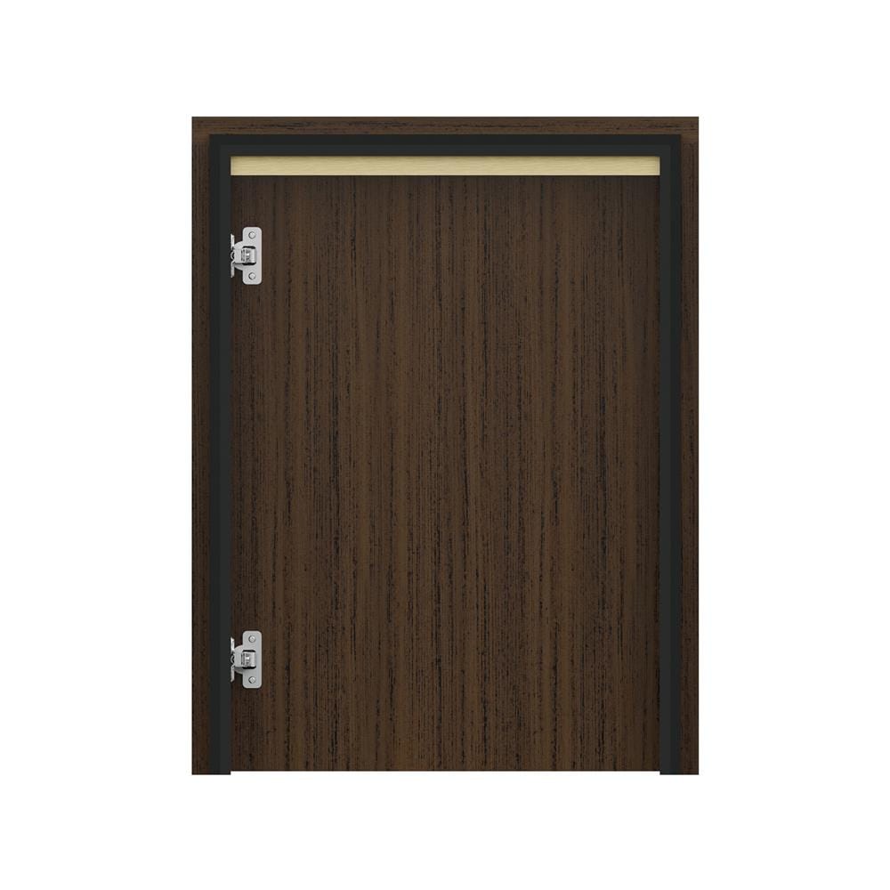 บานถังแก๊สเรียบ JUPITER JUVENTAS 57x74 ซม. สี DARK TEAK