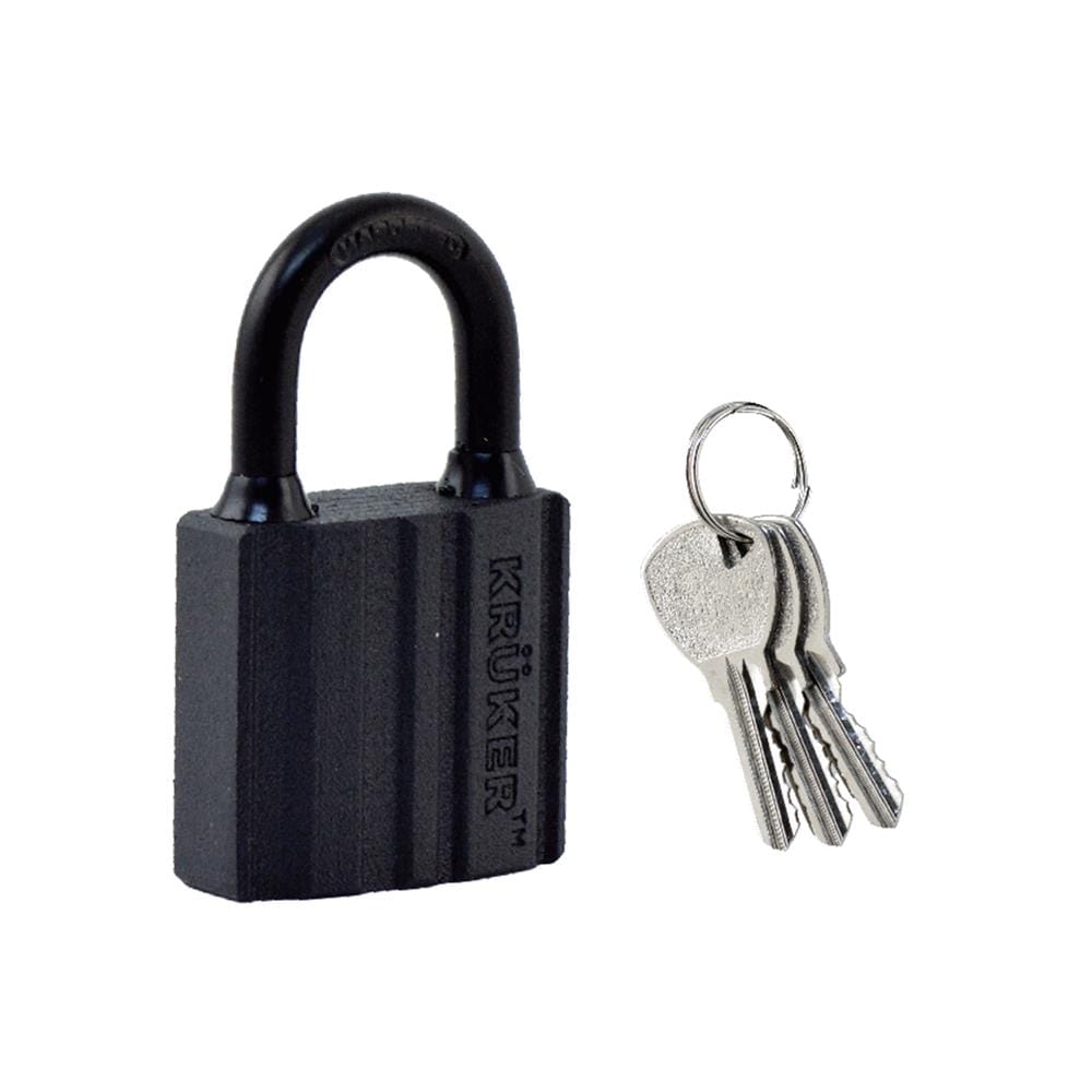 กุญแจ KRUKER KK-9398 38 มม. สีดำ