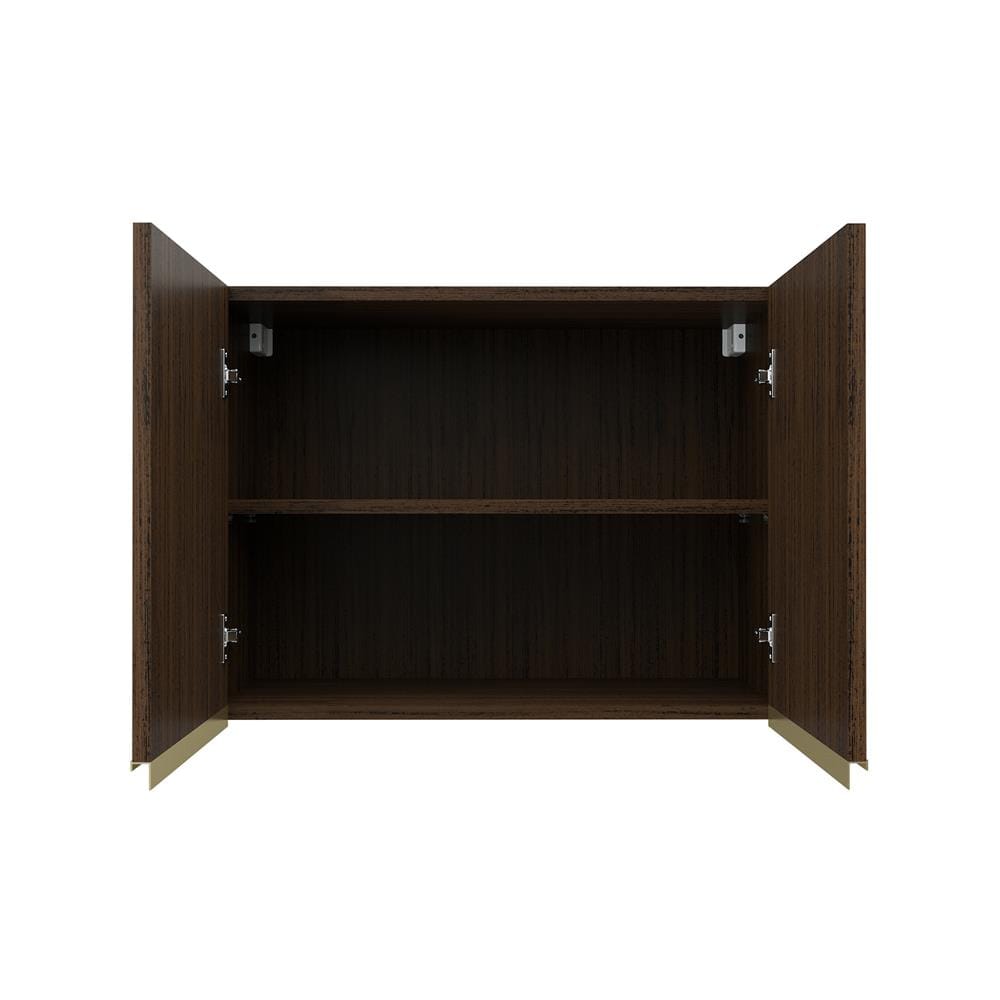 ตู้แขวนคู่ JUPITER JUVENTAS 80x60 ซม. สี DARK TEAK