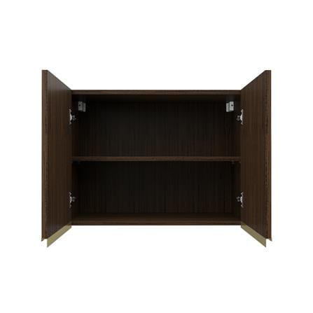 ตู้แขวนคู่ JUPITER JUVENTAS 80x60 ซม. สี DARK TEAK_2