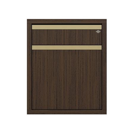 ตู้ลิ้นชัก JUPITER JUVENTAS 57x67 ซม. สี DARK TEAK_0