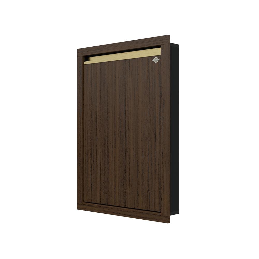 บานซิงค์เดี่ยวเรียบ JUPITER JUVENTAS 47x67 ซม. สี DARK TEAK