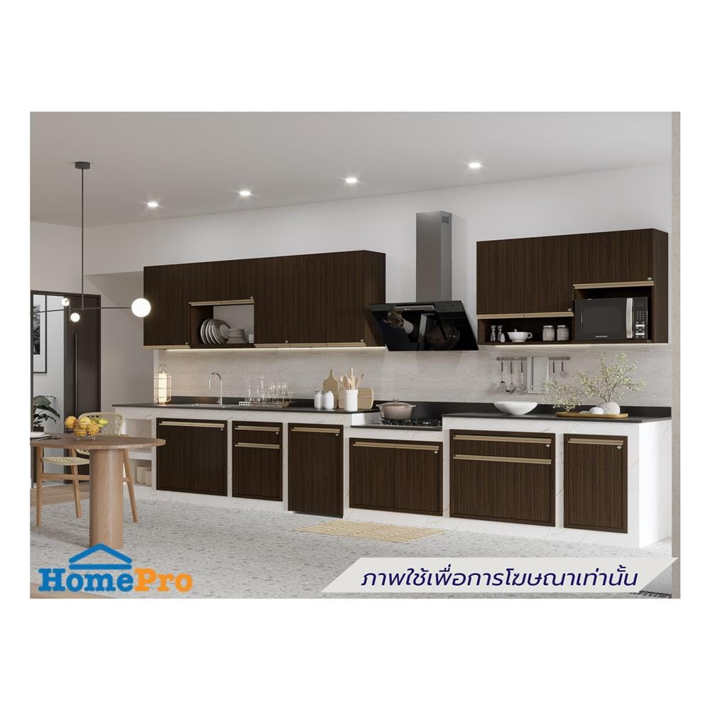 บานซิงค์เดี่ยวเรียบ JUPITER JUVENTAS 47x67 ซม. สี DARK TEAK