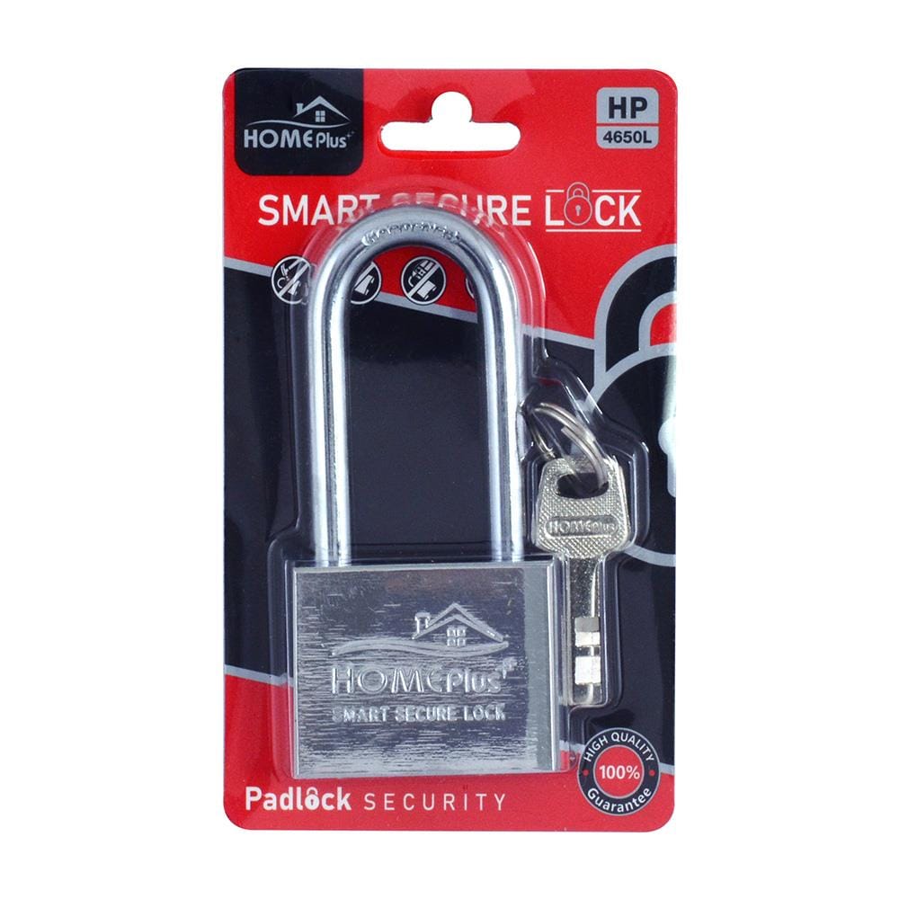 กุญแจลูกปืน HOME PLUS HP-9752 46 มม. สีโครม