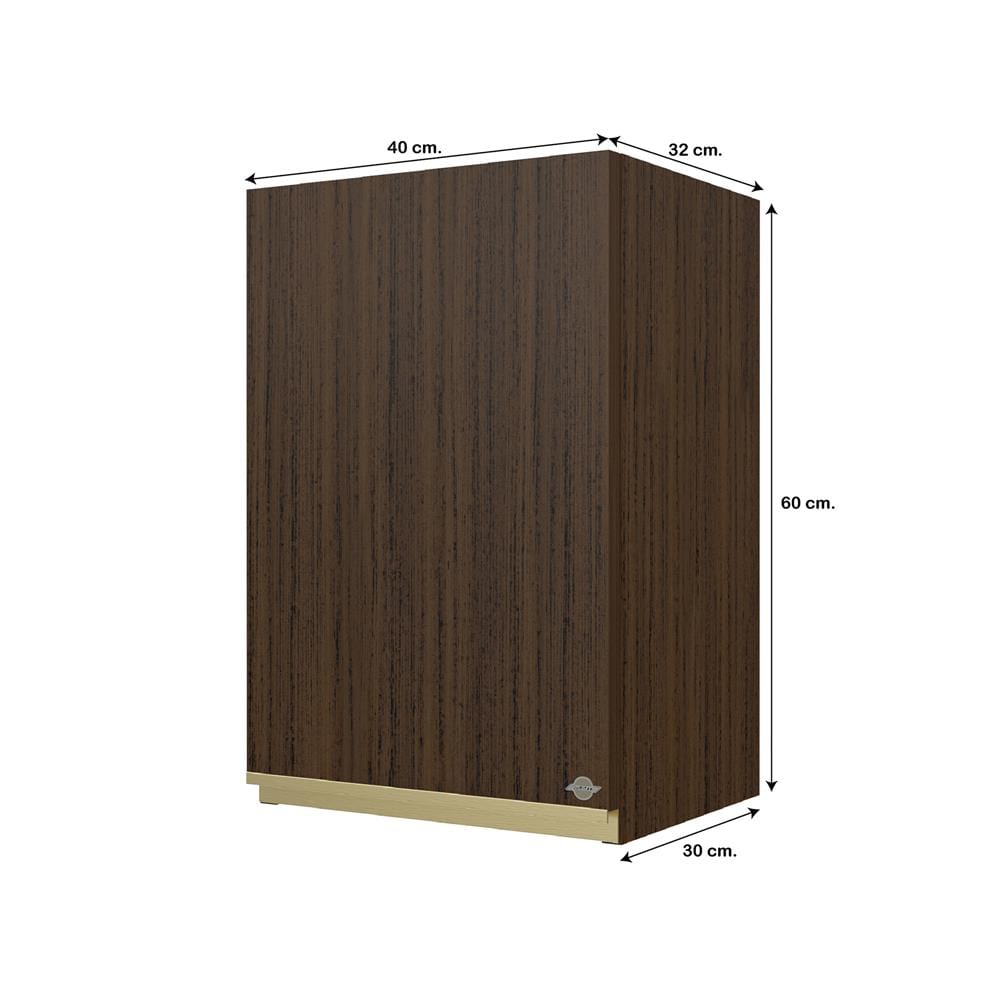 ตู้แขวนเดี่ยว JUPITER JUVENTAS 40x60 ซม. สี DARK TEAK